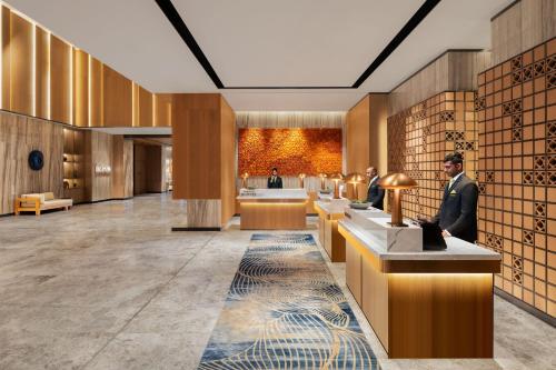 Lobby/Rezeption in der Unterkunft Courtyard by Marriott Colombo