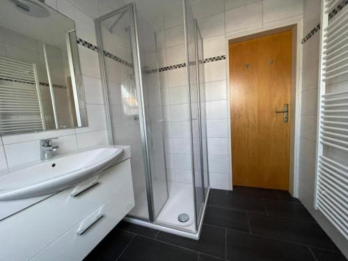 Et badeværelse på Haus Louise