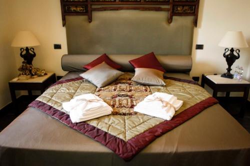 Cama o camas de una habitación en Borgo Antico XIX sec.