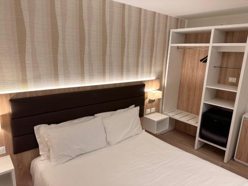 Katil atau katil-katil dalam bilik di Hotel Derby S