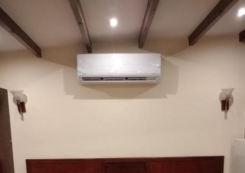 a air conditioner on a wall in a room at Studio 2 in Sharm El Sheikh