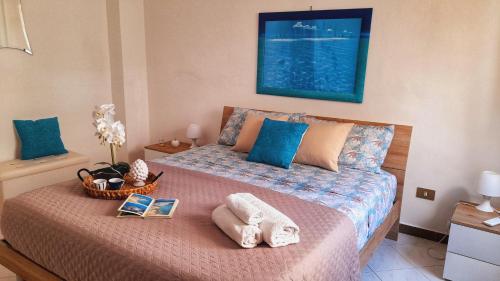 Casa il Bergamotto客房内的一张或多张床位