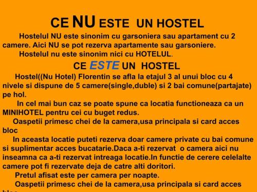 a receipt for a ticket for a hospital at Hostel Florentin camere băi comune acces bucatarie Cheap rooms Smart TV Netflix Constanta kitchen and laundry machine acces fast wifi in Constanţa