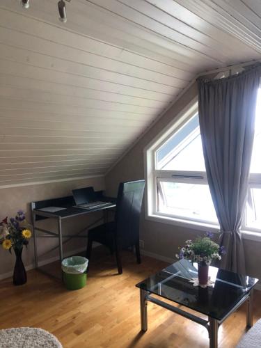 Un lugar para sentarse en Panorama view Bodø