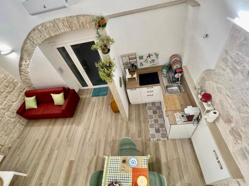 Χώρος καθιστικού στο Casina dei Fiori