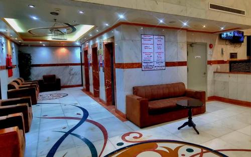 منطقة الاستقبال أو اللوبي في Kwthr AlMahaba Hotel