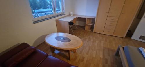 Kuchyň nebo kuchyňský kout v ubytování Rooms & Apartments Schwäbisch Gmünd
