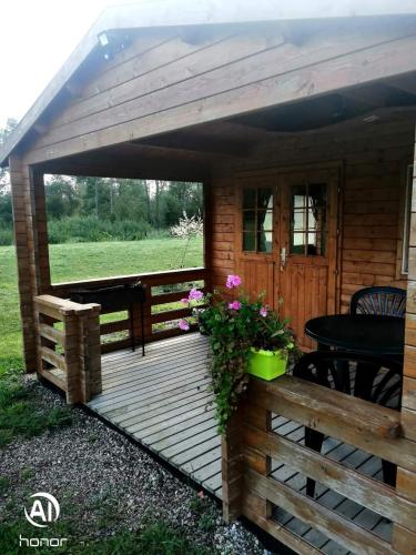 Taman di luar Viesu nams “Bauļi”
