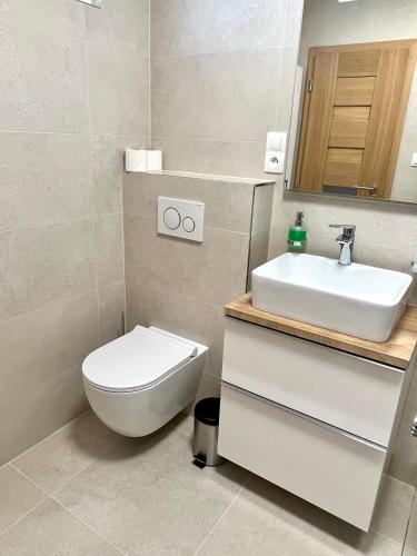 Un baño de Apartmány Lucia