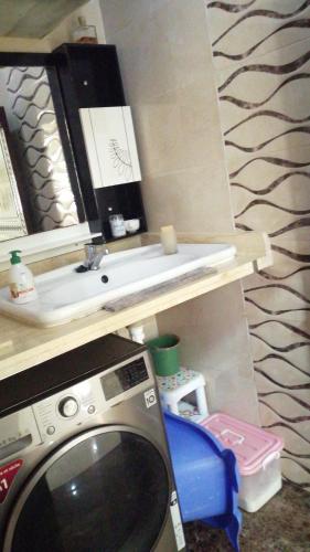 Køkken eller tekøkken på Appartement de luxe