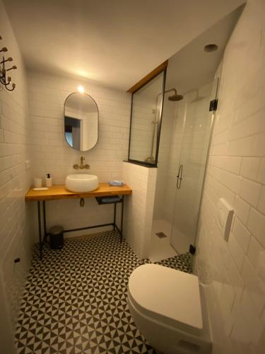 Bilik mandi di Tuca - Piso de 3 habitaciones en Betren-Vielha con garaje