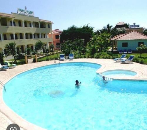 Bazén v ubytování Apartamento amueblado Bayahibe nebo v jeho okolí