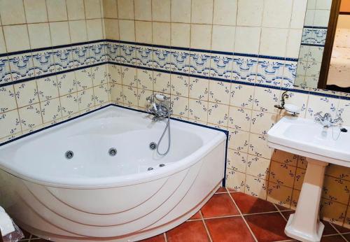 Kúpeľňa v ubytovaní Casa Rural Piedras de Benquerencia