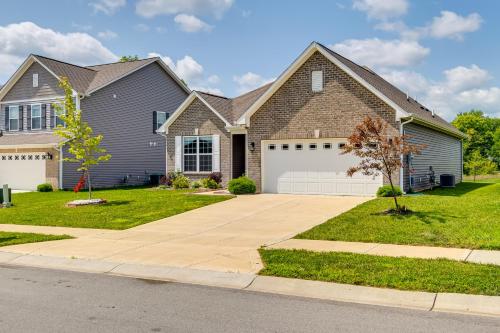 a large house with a driveway at Plainfield Vacation Rental about 13 Mi to Indianapolis in Plainfield