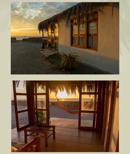 Casa con vistas a la playa y al océano en Varadero Bungalows, en Los Órganos