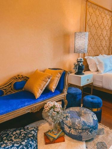 Una cama o camas en una habitación de Villard123