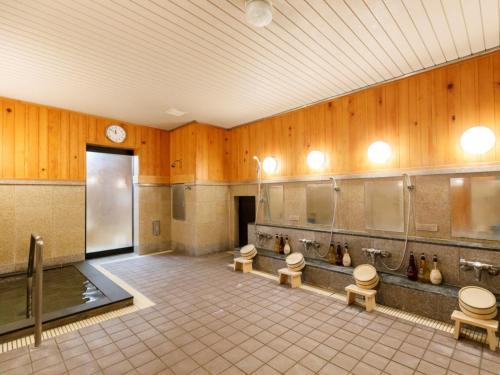 Koupelna v ubytování Miyazaki Lions Hotel