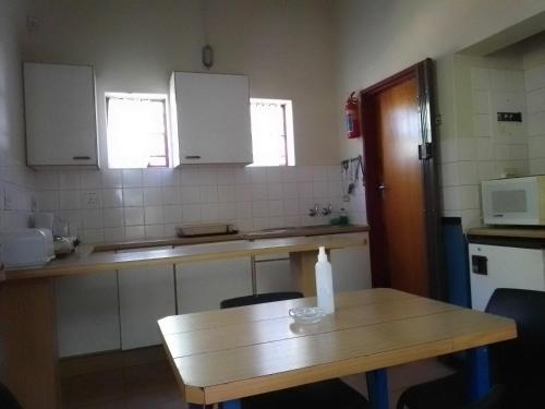 Kuchyň nebo kuchyňský kout v ubytování Marlothi Chalets