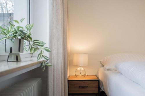 Ένα ή περισσότερα κρεβάτια σε δωμάτιο στο Apartment - Burgstrasse 15-B