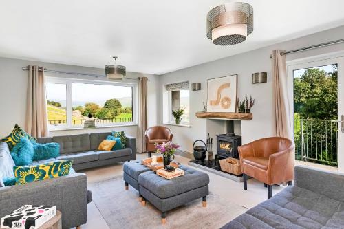 Χώρος καθιστικού στο Finest Retreats - Loxley House