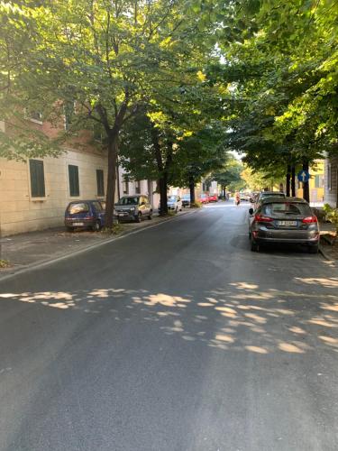 リヴォルノにあるLa casina di Brunaの路車並木