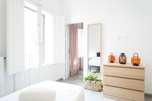 Cama o camas de una habitación en LUMÍA