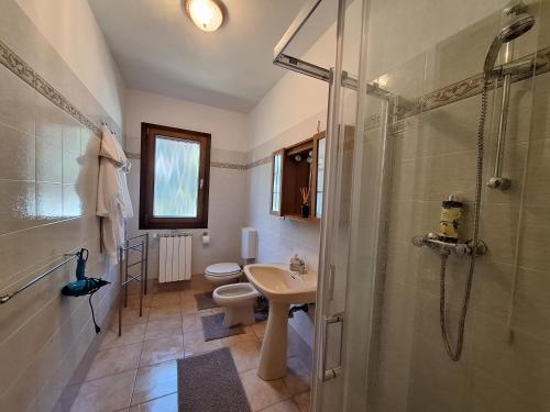 Kúpeľňa v ubytovaní La Rosa dei Venti