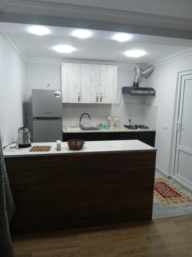 Majoituspaikan Family Apartment in Signagi keittiö tai keittotila