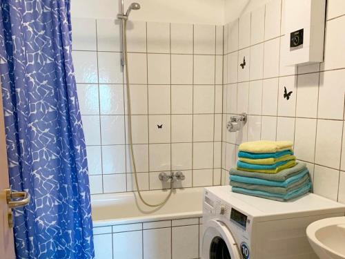 Koupelna v ubytování Apartments Hemer