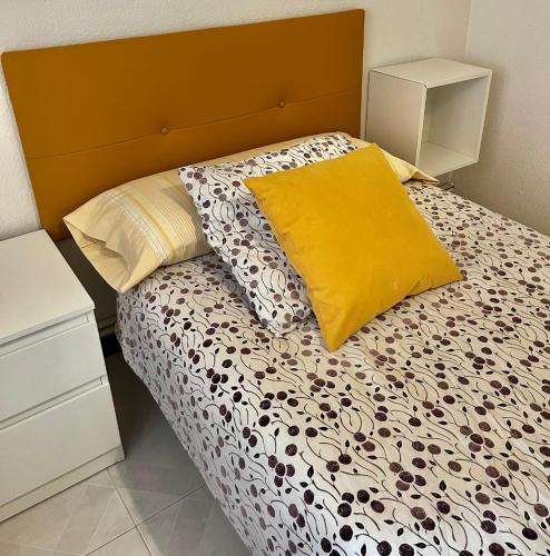 Postel nebo postele na pokoji v ubytování San Andres