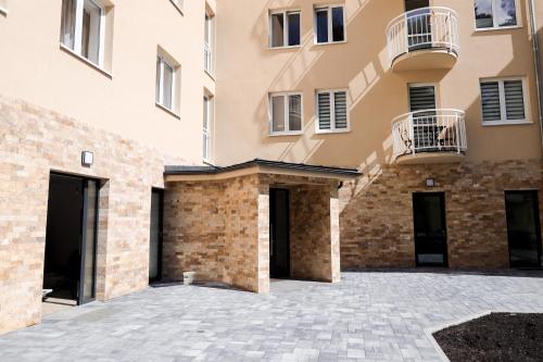 Budova, kde se apartmán nachází