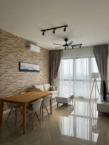 Posezení v ubytování MuciHOME Clio 3R2B, Putrajaya Condo Near to IOI City Mall, Alamanda, Hospital Serdang, Wetland Studio KRU dll- Non Smoking Home for Malaysian Only