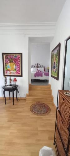 Letto o letti in una camera di Casa Las Guayarminas