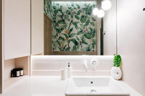 Kúpeľňa v ubytovaní Iasmos Luxury Apartment