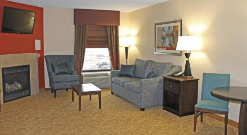 Un lugar para sentarse en Hampton Inn Gettysburg
