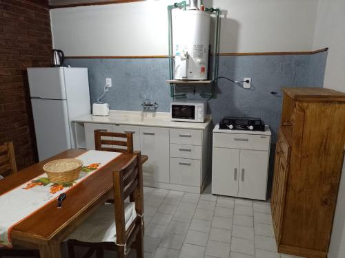 Kuchyň nebo kuchyňský kout v ubytování AYMTINDARITO