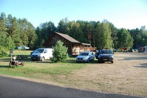 Příroda nedaleko kempu