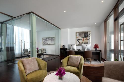 Zona de estar de White Swan Hotel Taizhou