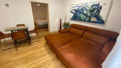 Prostor za sedenje u objektu Comfortable flat in Paseo del Prado Atocha-ALMD8