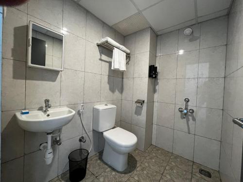 Salle de bains dans l'établissement Hotel Z Triloha