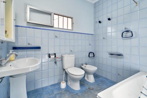 Koupelna v ubytování Casa Rafalita