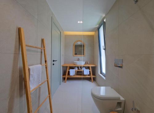 Koupelna v ubytování Casa Di Sabbia-2