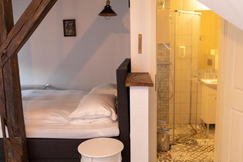 Koupelna v ubytování FRIEDRICH HOMM