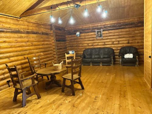 Posezení v ubytování Wald Hotel Lagodekhi Rooms