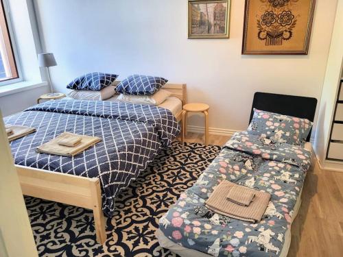 Postel nebo postele na pokoji v ubytování Beautiful 67m2 apartment in Port Arthur (Free parking, WiFi & AC)