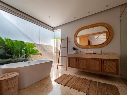 Koupelna v ubytování Exclusive Villa Botanica