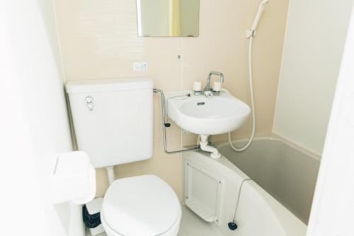 Et badeværelse på Charlie's Bed