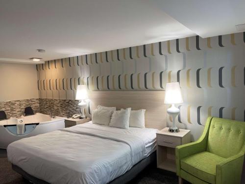 Katil atau katil-katil dalam bilik di Woodwards White Mountain Resort BW Signature Collection