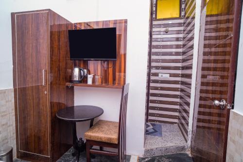 TV a/nebo společenská místnost v ubytování Golden Residency