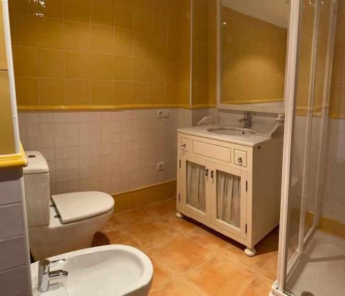 Ванная комната в Apartamentos casa memé